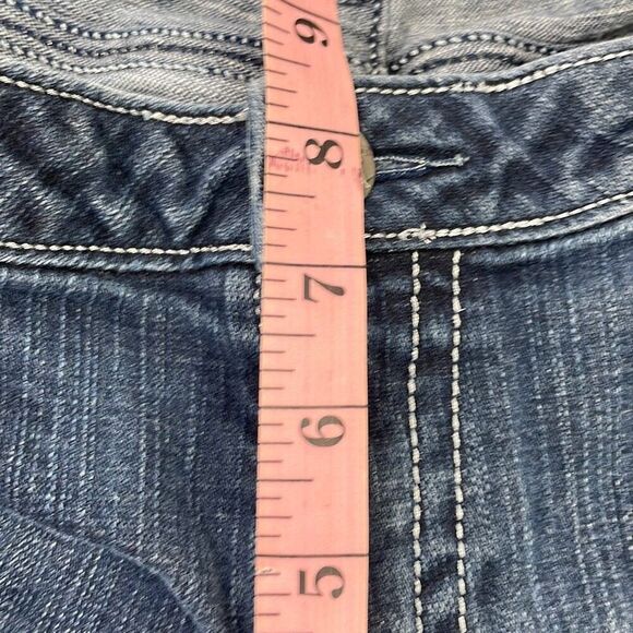 Rock '47 Wrangler Women's Ultra Low Rise Denim Jeans Size 11 x 36 - Picture 10 of 12